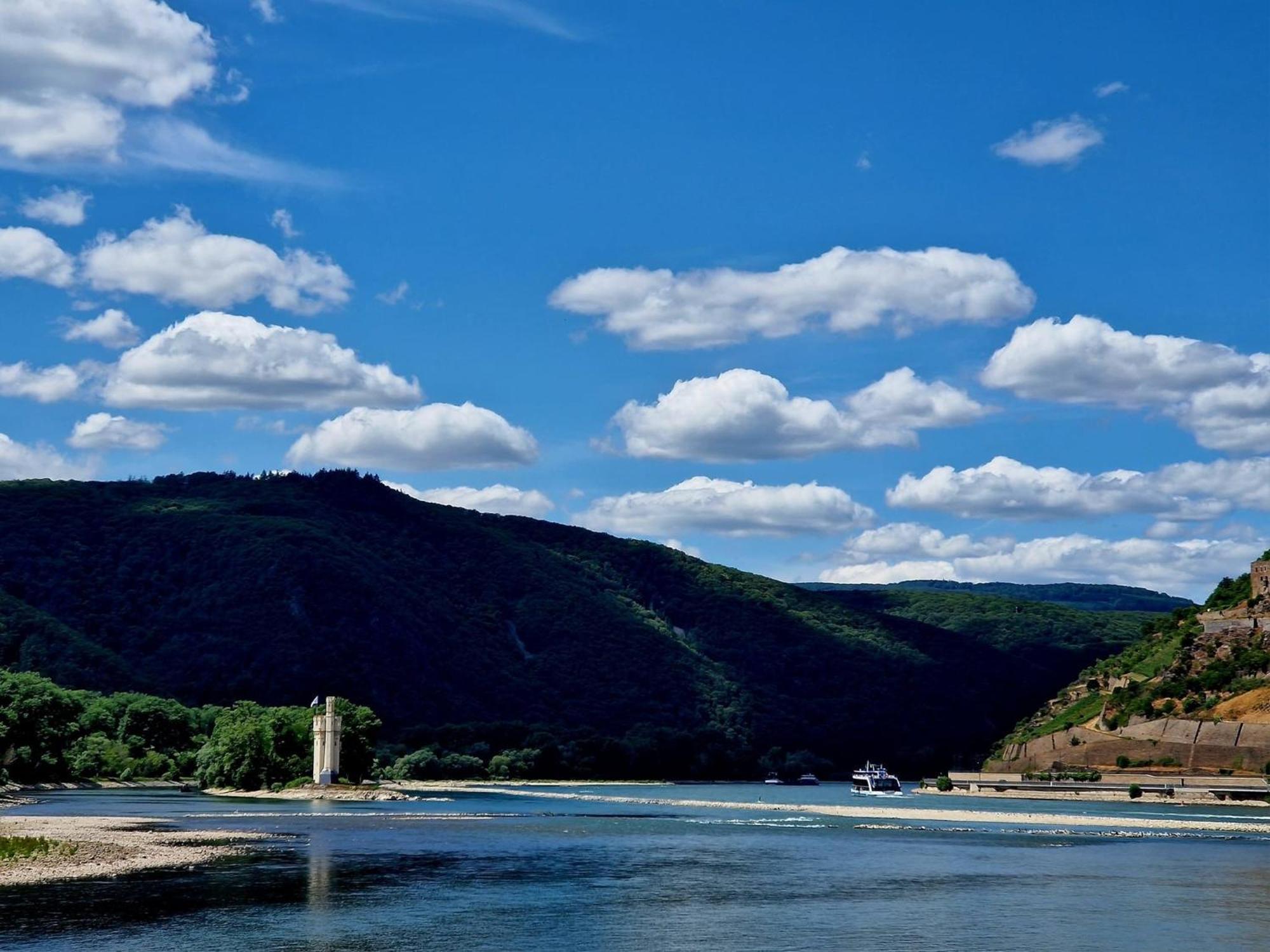 Ferienwohnung Rheinblick Bingen am Rhein Exteriör bild