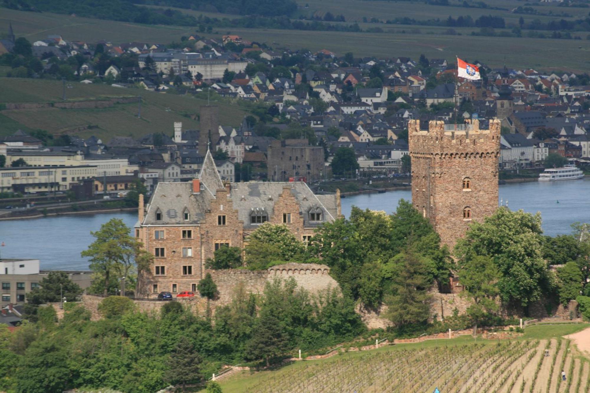 Ferienwohnung Rheinblick Bingen am Rhein Exteriör bild